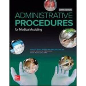 Administrative Procedures for Medical Assisting by Kathryn A. Booth (Trade...